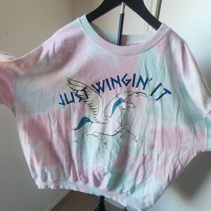 Tie-Dye Pegasus From Hercules Graphic Sweatshirt